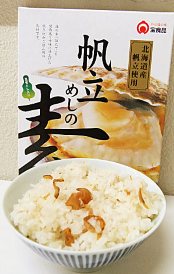 日本直送 Takara Foods【宝食品】帆立飯料理包 2-3人份