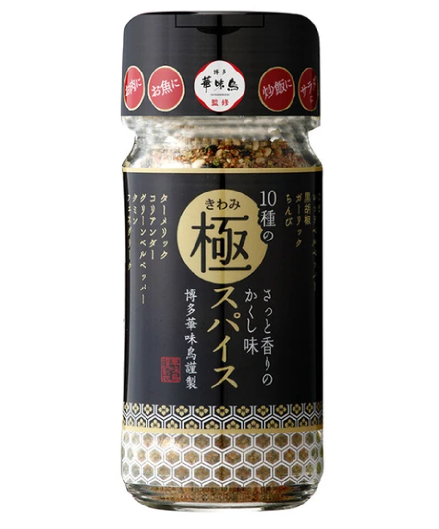 日本直送 博多華味鳥監製|極致10香料粉(60g)|氣炸・燒烤・沙律百搭萬用調味料