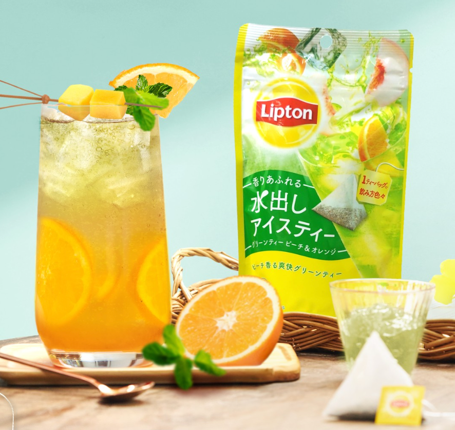 日本直送 Costco Lipton 冷泡冰茶組合 (3種口味,共68包)
