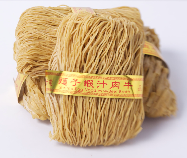 ๐ Hong Kong Direct โ Cheung Wing Kee Beef Broth Shrimp Roe Noodles (10 pcs)