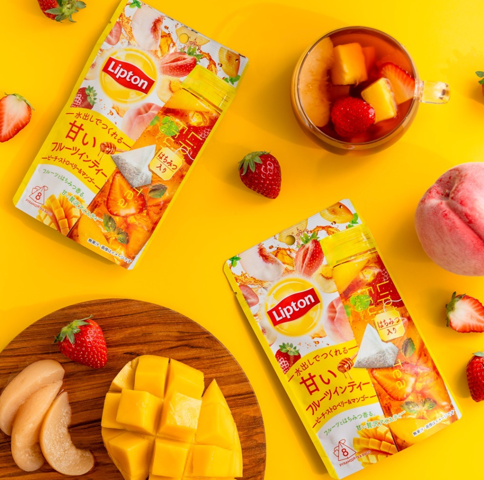 日本直送 Costco Lipton 冷泡冰茶組合 (3種口味,共68包)
