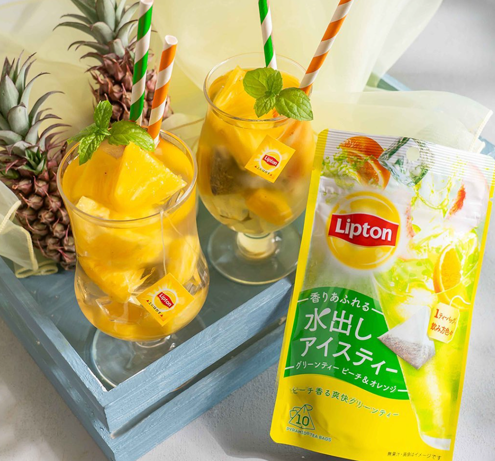 日本直送 Costco Lipton 冷泡冰茶組合 (3種口味,共68包)