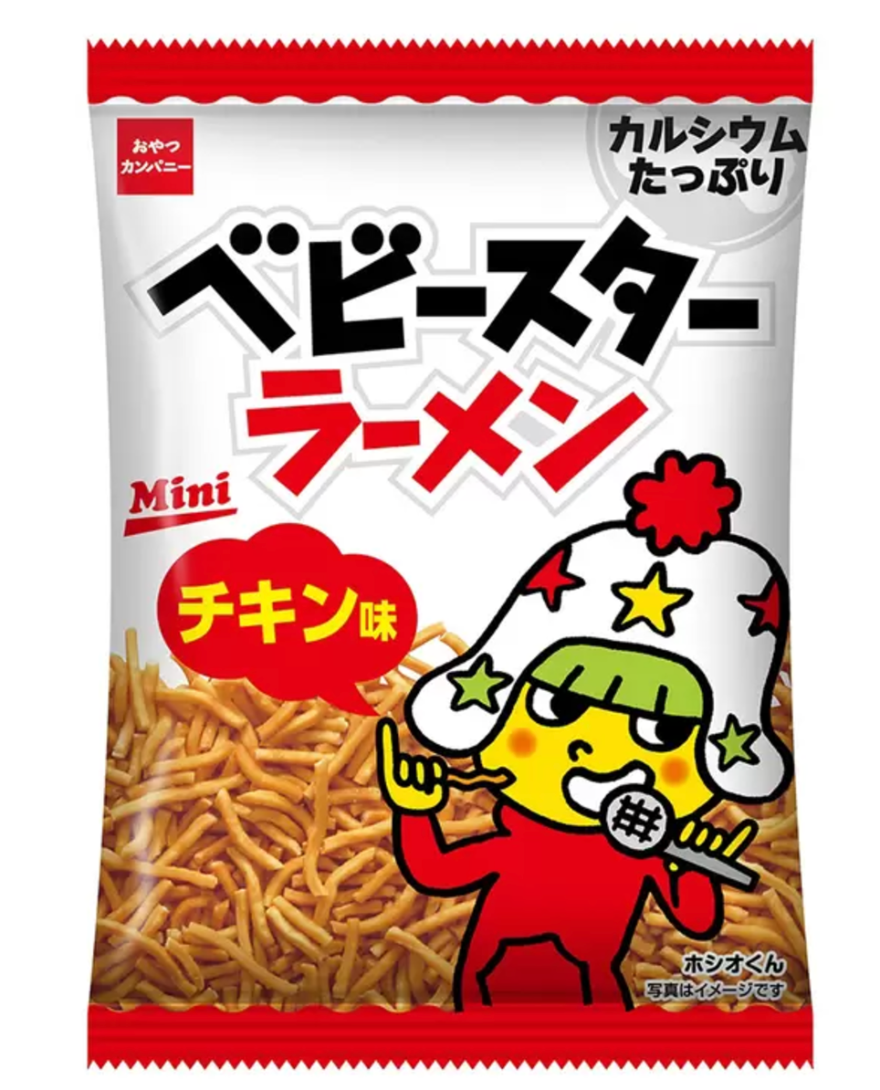 Japan Crispy Chicken Flavored Ramen Snack 21g × 54 Packs|Family Share Pack