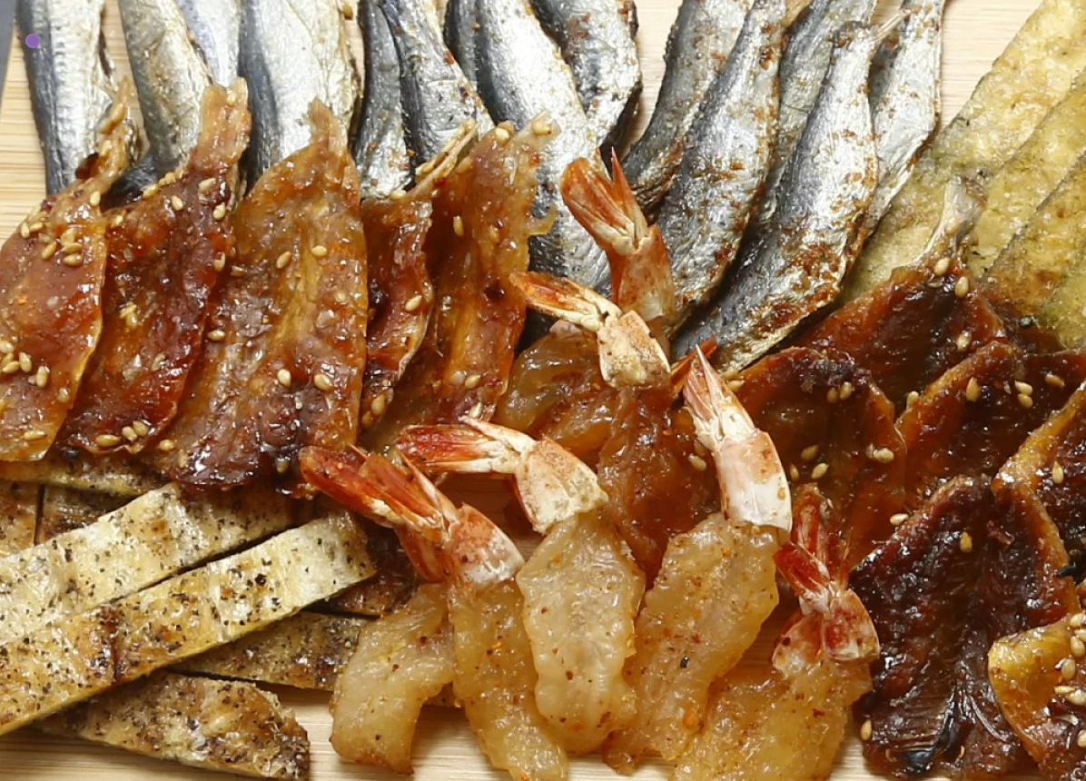 日本直送 海鮮干點心系列 - 烤蝦 鯛魚 鯛魚芥末 紅鯛魚 黑胡椒海鰻 (共30袋)
