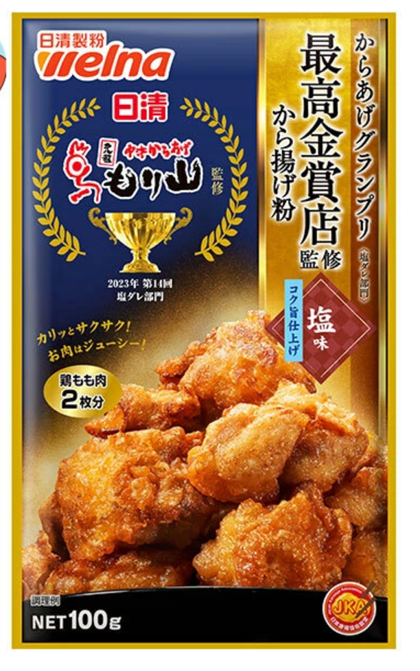 Japan ๐ Nissin Karaage Fried Chicken Coating Mix (Gold Award Salt Flavor) 100g โจ