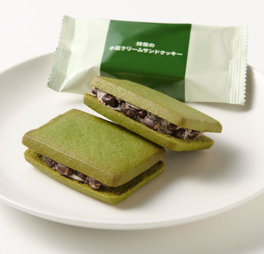 日本直送 Muji 無印良品 抹茶紅豆奶油夾心餅乾🍵(3件裝)