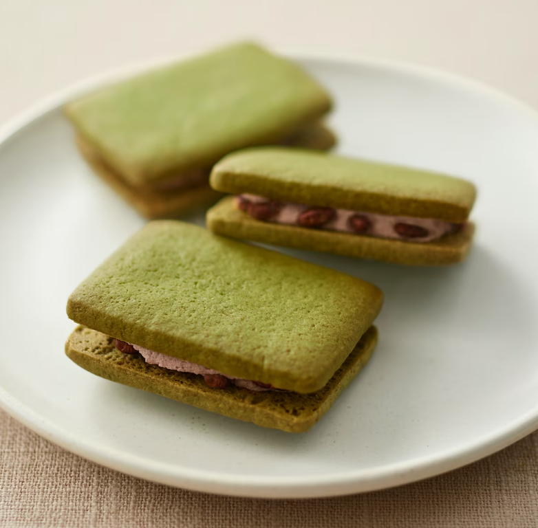 日本直送 Muji 無印良品 抹茶紅豆奶油夾心餅乾🍵(3件裝)