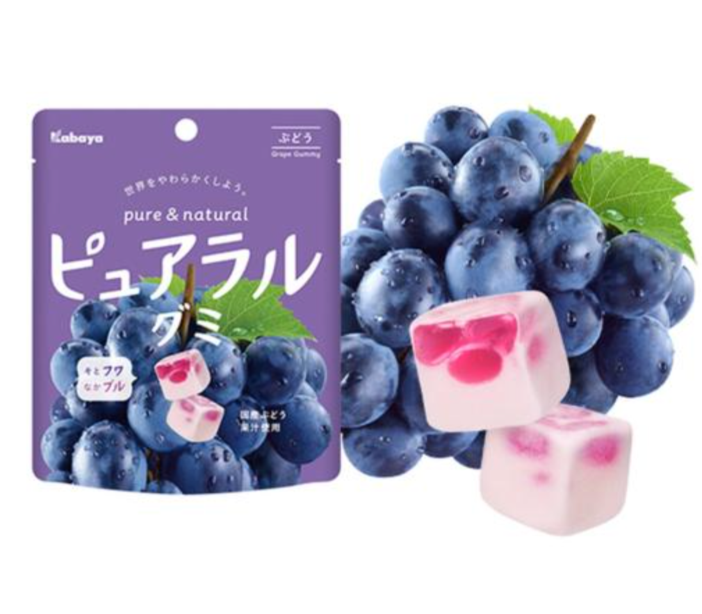 ๐ฏ๐ต Japan Kabaya Rich Grape Filled Gummy ๐ (58g)