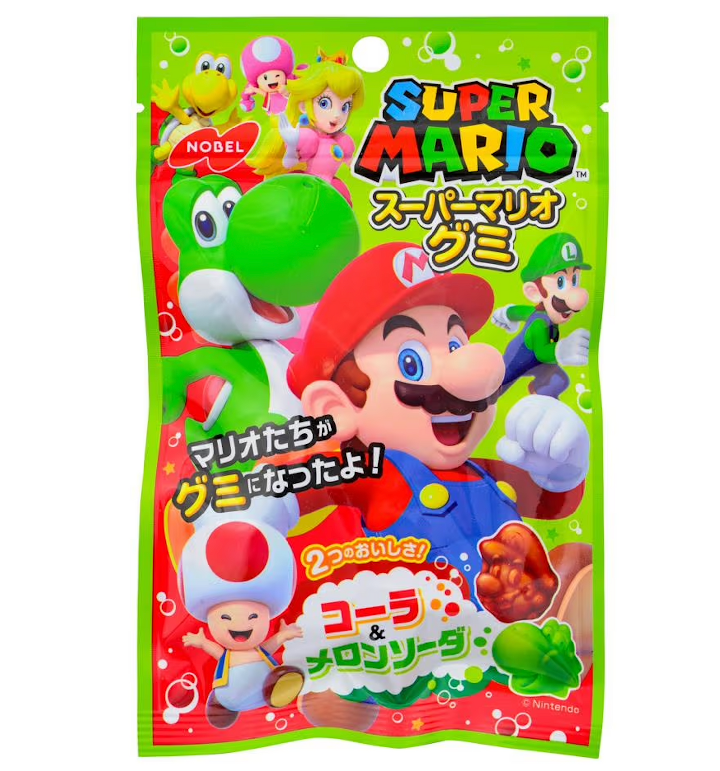 ๐ฏ๐ต Japan Super Mario Gummy Candy ๐ฌ (38g)