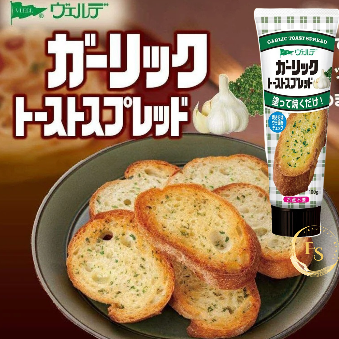 日本直送 KEWPIE 香蒜風味式多士醬 ( 100g)