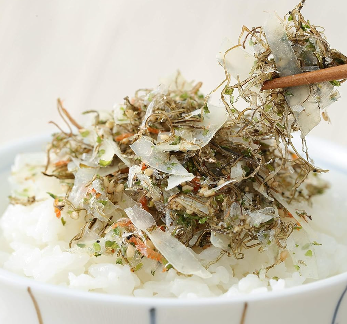 日本直送 日本金賞級 奢華拌飯 套裝 ( 鱿魚昆布 ,梅子紫蘇 ,扇貝焦香醬油 )
