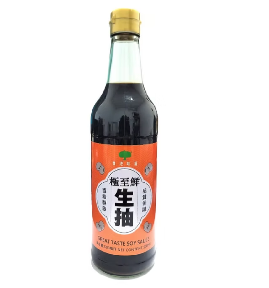šš° Hong Kong ā Giant Tree Premium Light Soy Sauce (500ml)