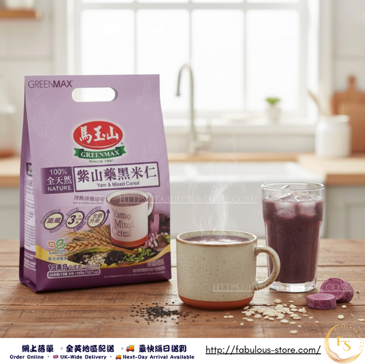 台灣 馬玉山 紫山藥黑米仁 (30g x 12pcs) 360g