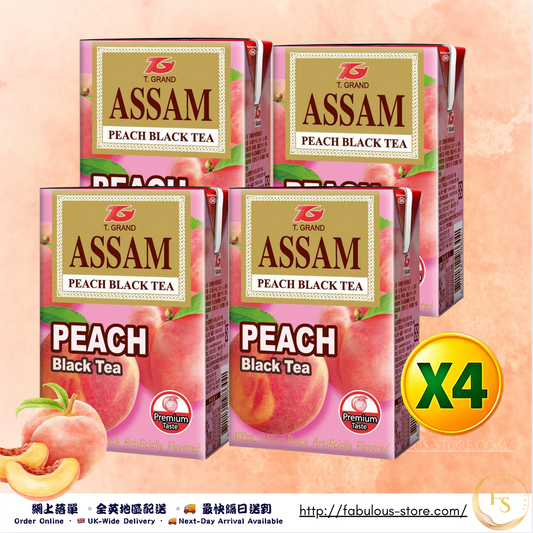 🍑 Taiwan Assam Peach Black Tea 400mL