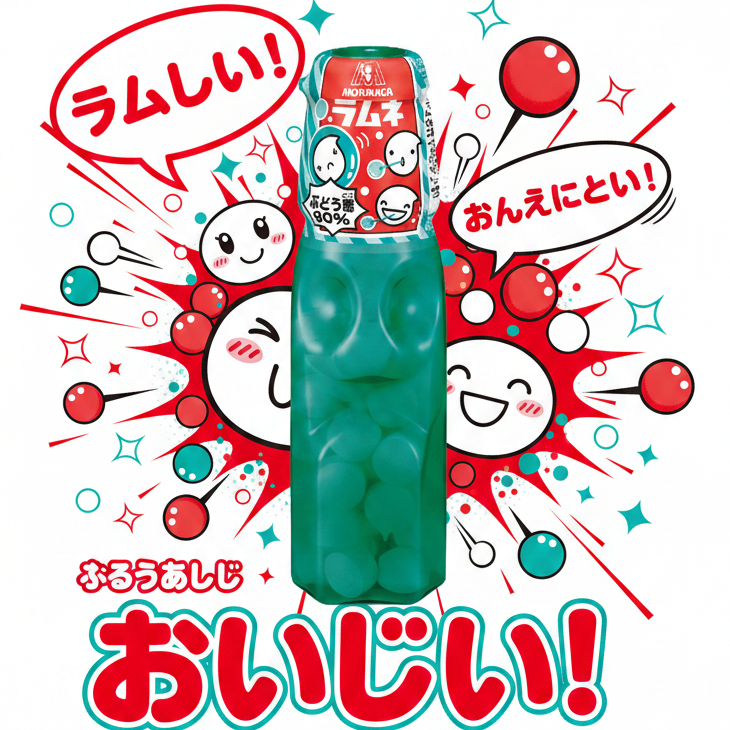 日本 森永 彈珠汽水糖 - 29g(賞味期:31 Jan 2027)