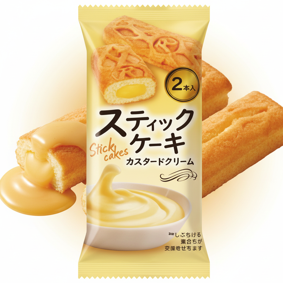 日本 Rima 吉士忌廉夾心蛋糕 - 80g(賞味期:08 Oct 2026)
