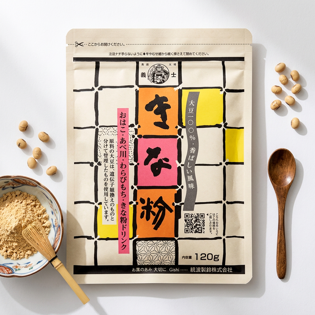 日本 前原製粉 黄豆粉|120g(賞味期:Mar 2027 )