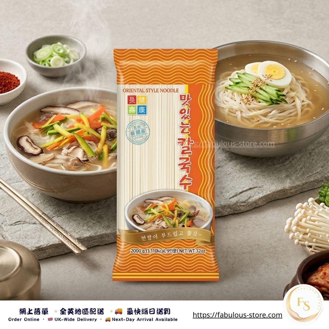 Korea Chang Geon Gang Homestyle・Oriental Style Noodle / Kalguksu (900g) (BBD: Feb 2028)