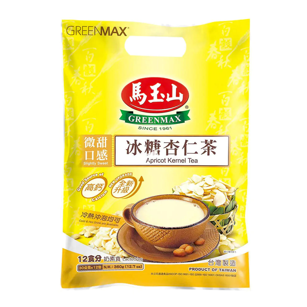 台灣 馬玉山 冰糖杏仁茶 (30g x 12pcs) 360g