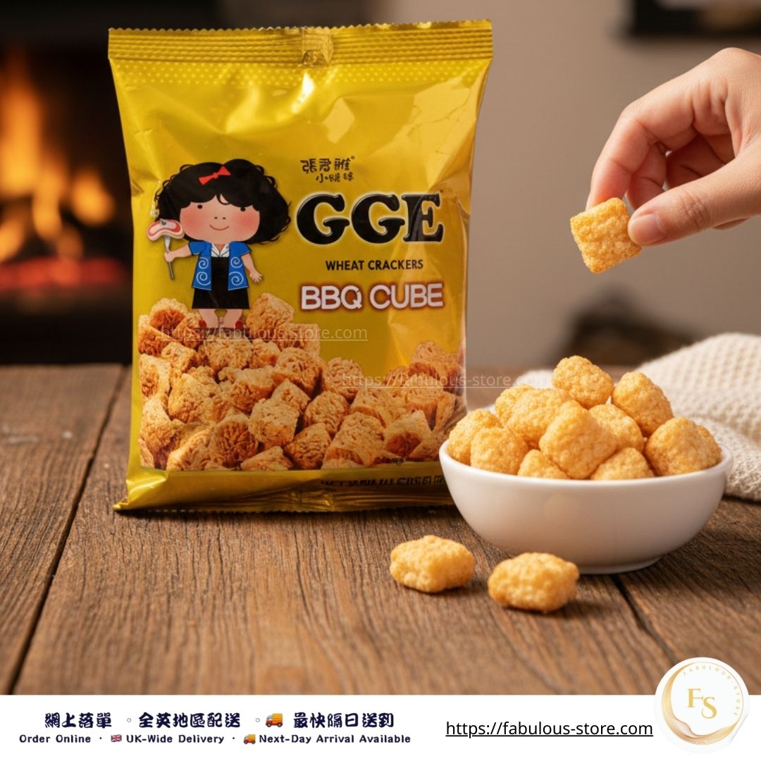 Taiwan GGE BBQ Flavour Crispy Noodle Balls 80g