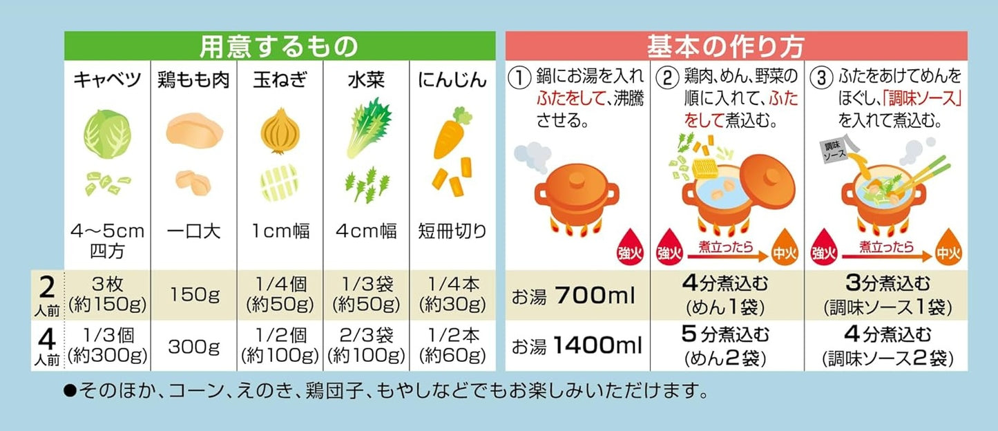 日本直送 永谷園 雞鹽檸檬味拉麵 ( 2人前 X 2 )
