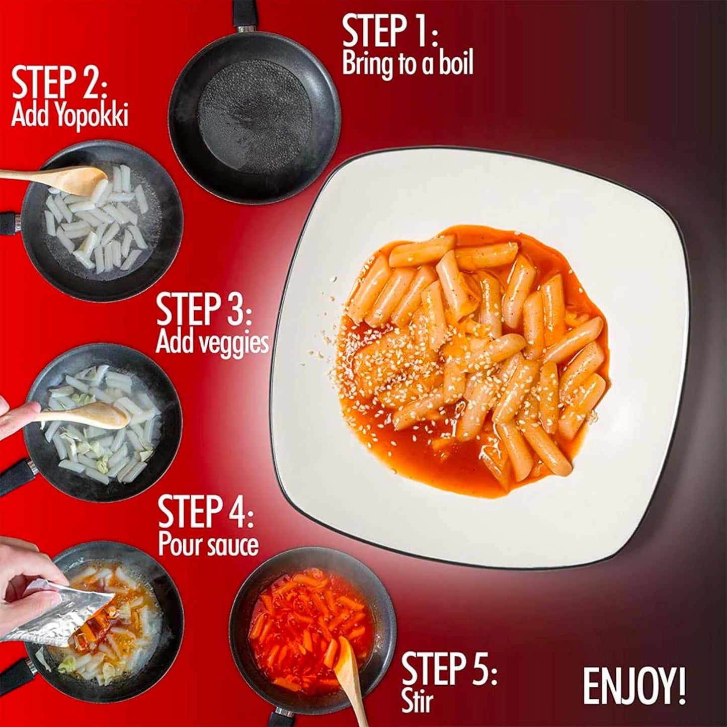 韓國直送 Pro Bunsik Tteokbokki 韓式炒年糕料理包 - 香辣味 🔥