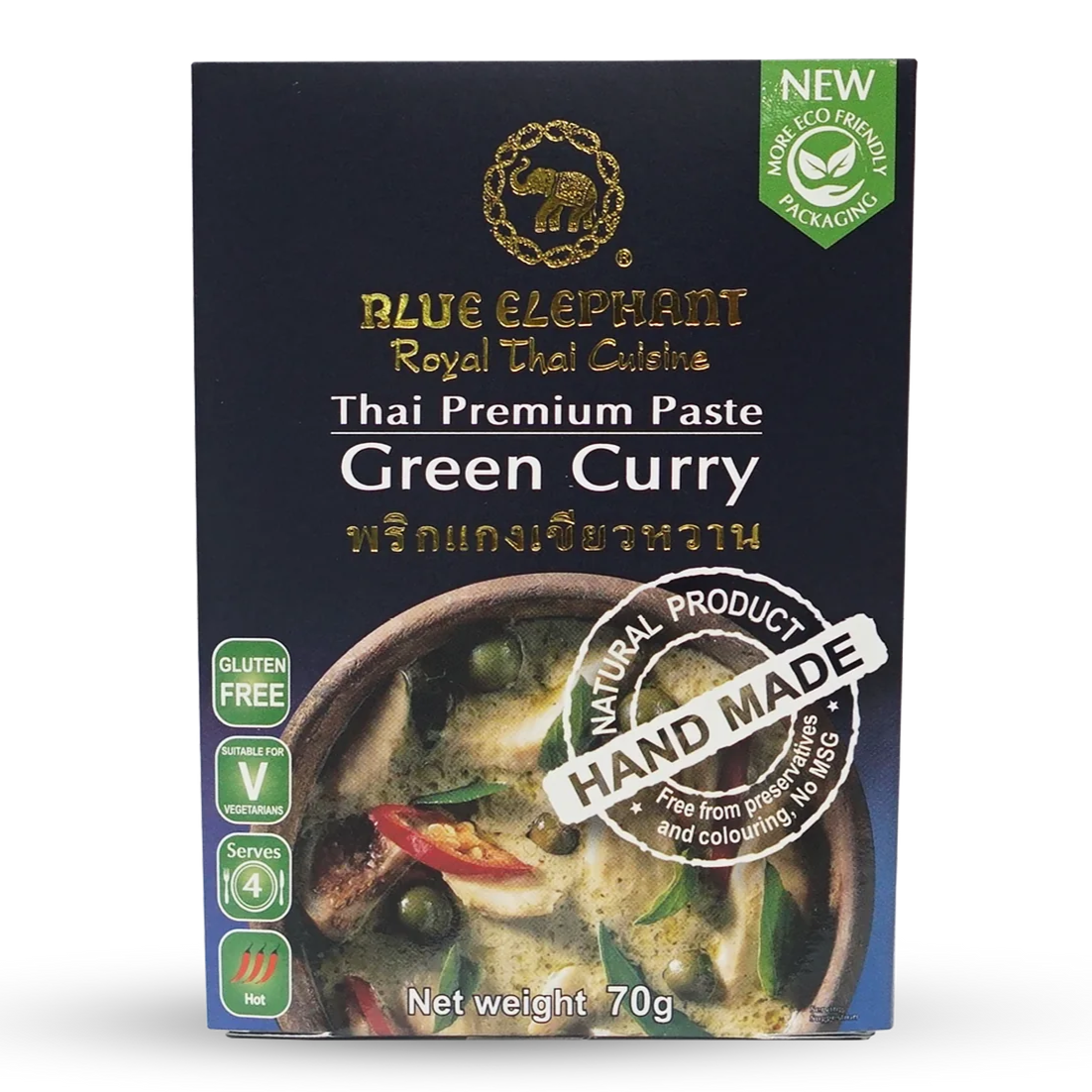 Thailand Blue Elephant Thai Green Curry Sauce – 300g (Serves 2)