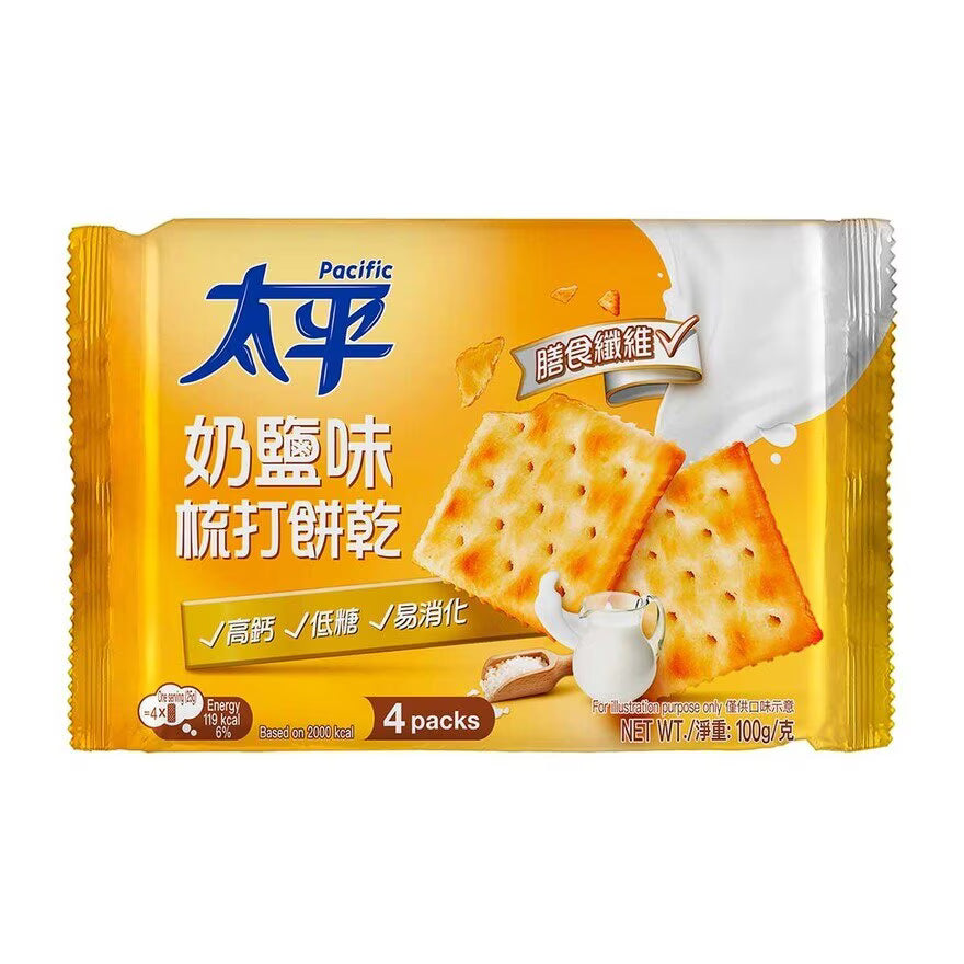 太平梳打餅-奶鹽 ( 100g )