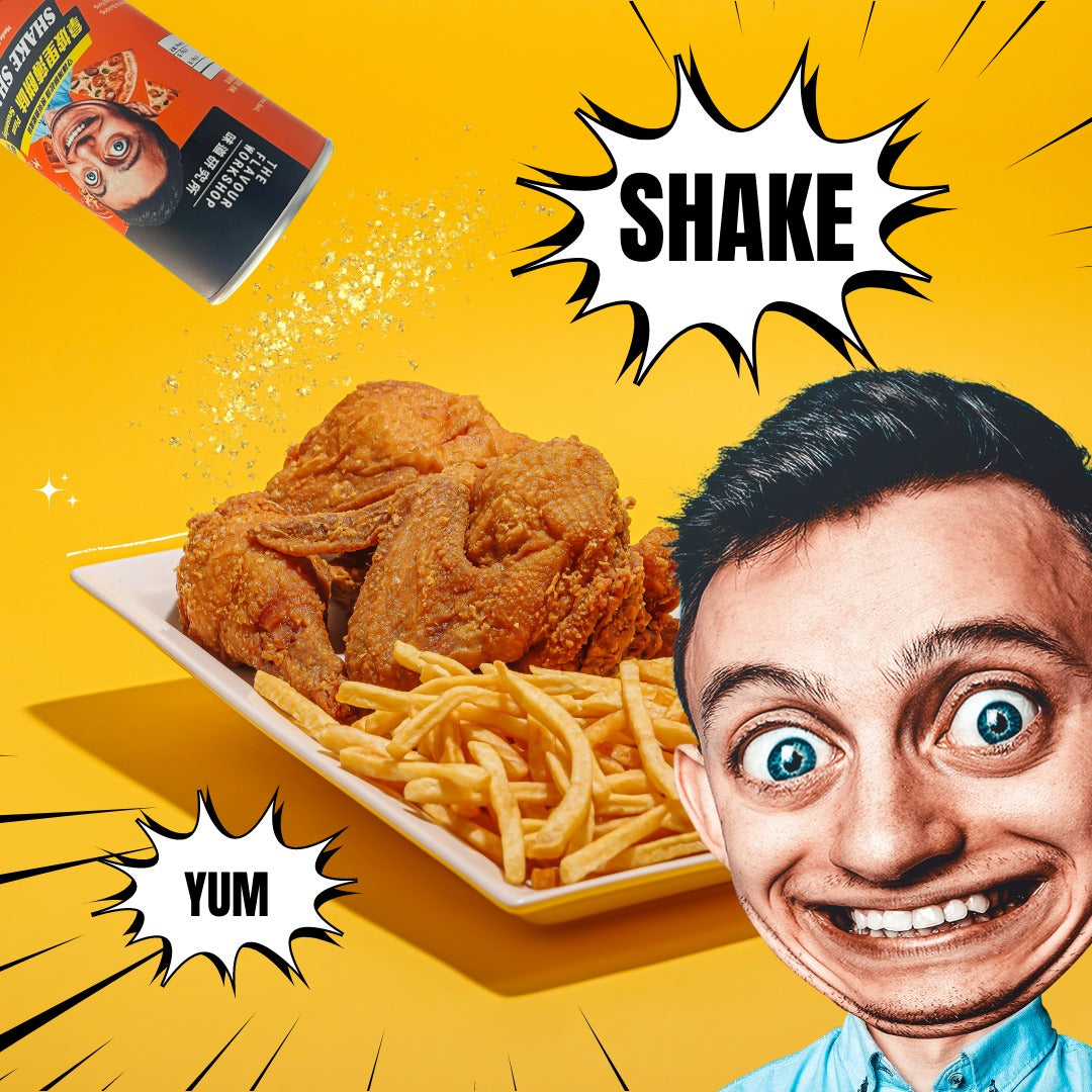 ๐ Hong Kong Import Shake Shake Seasoning Powder โ Pizza Flavor (85g)