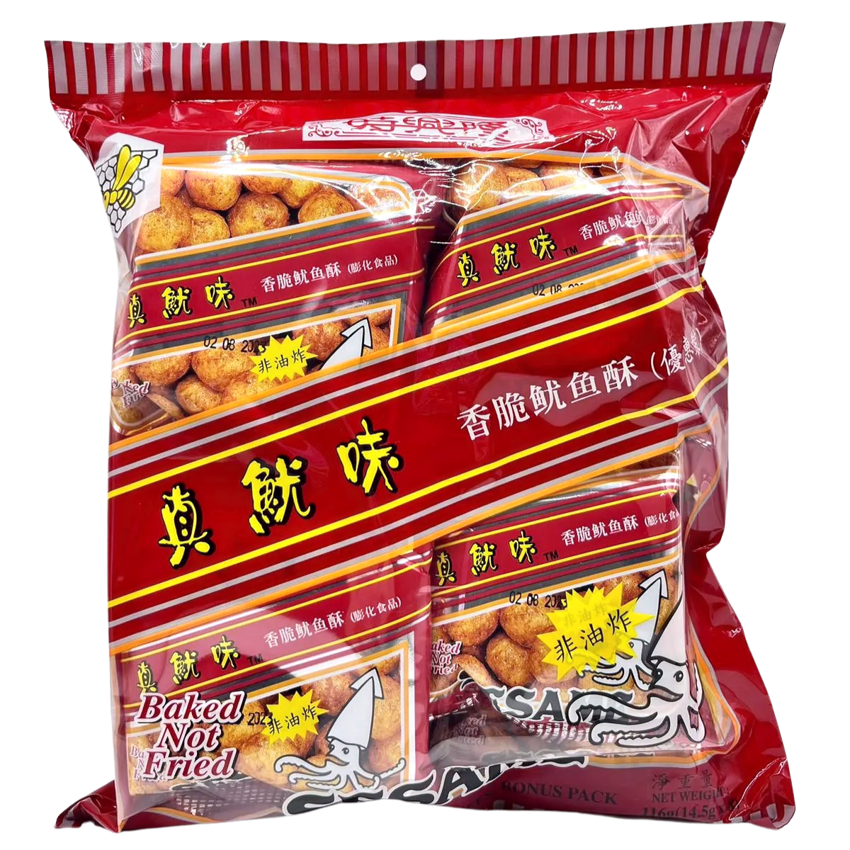 香港 時興隆 真魷味 ( 14.5g X 8 包 ) 泰國制