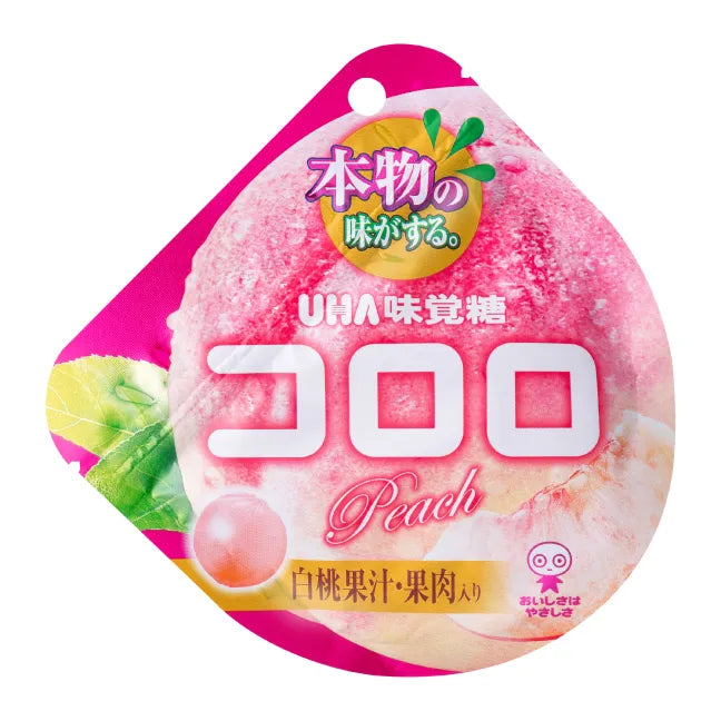 日本直送 UHA 味覺糖 清水白桃味🍑 ( 48g)