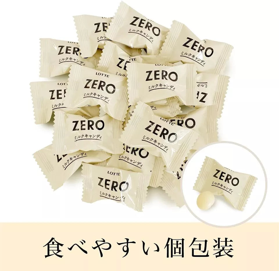 日本直送 LOTTE ZERO 北海道牛奶零糖糖果 (無糖 )(50g)