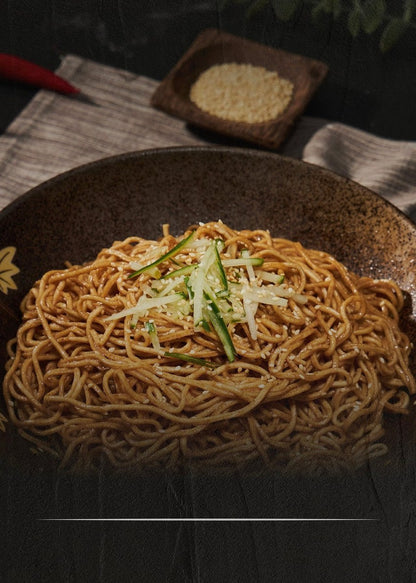 Taiwan KUNG FU NOODLES – Premium Sesame Paste with Sichuan Pepper Oil (3 packs)