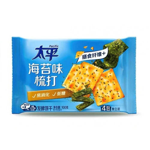 🌊 太平梳打餅 -  海苔味 ( 100g )
