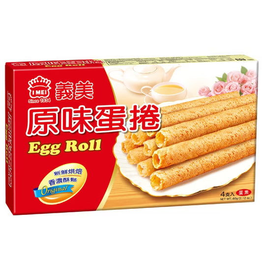 台灣  義美蛋捲 - 原味（60g ）