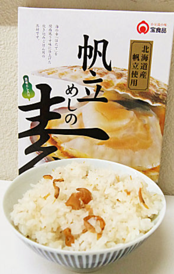 日本直送 Takara Foods【宝食品】帆立飯料理包