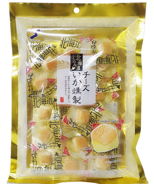 日本直送  山榮食品 北海道 一口煙燻芝士魷魚  100g