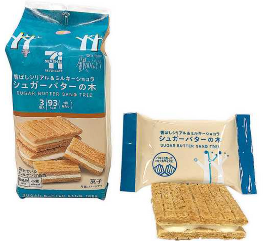 日本直送  7-11限定 Sugar Butter 砂糖牛油奶油脆餅