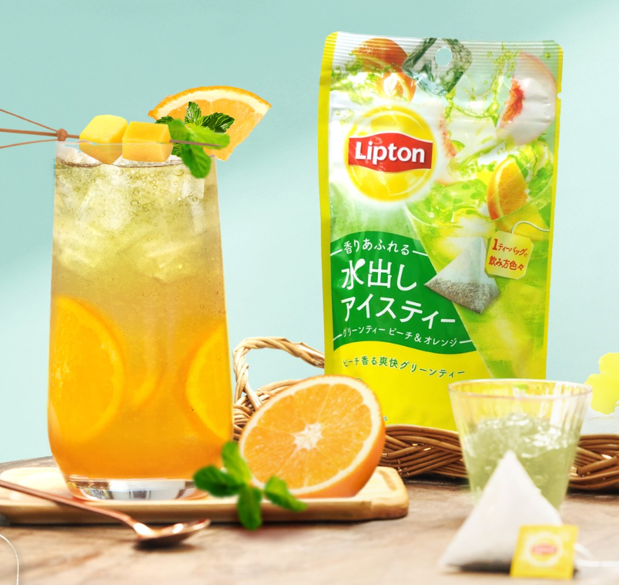 日本直送  Costco Lipton 冷泡冰茶組合 (3種口味，共68包)