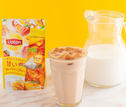 日本直送  Costco Lipton 冷泡冰茶組合 (3種口味，共68包)