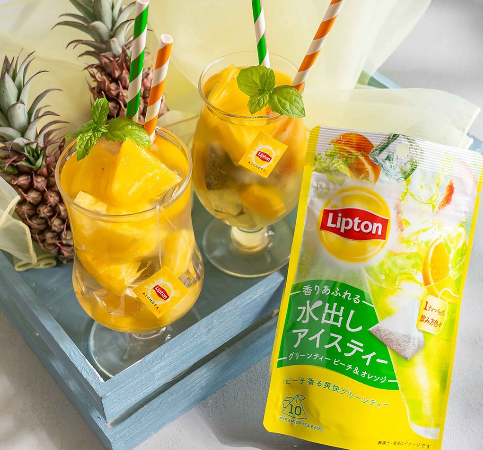 日本直送  Costco Lipton 冷泡冰茶組合 (3種口味，共68包)