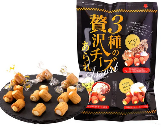 日本直送   Costco 3種奢華芝士餅乾 550g