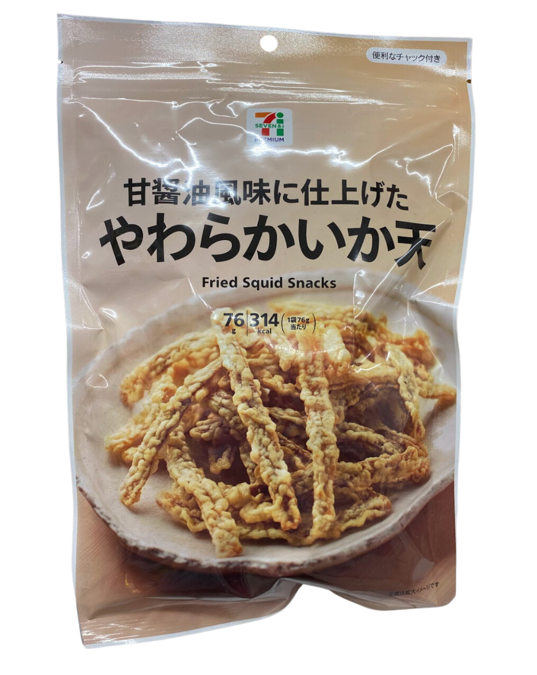 日本直送  7-11 期間限定 🦑 甜醬風味炸魷魚條 76g