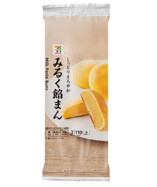 日本直送   7-11限定   奢華奶香栗子和菓子 🥮 3個入