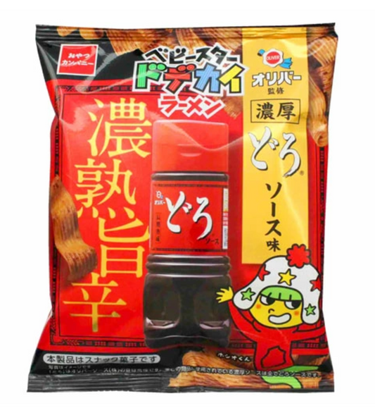 日本直送 日本童星點心麵 – 濃厚醬汁風味闊條麵 60g