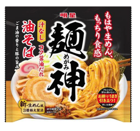 日本直送 明星食品 麵神 濃香醬香麻油拉麵 112g