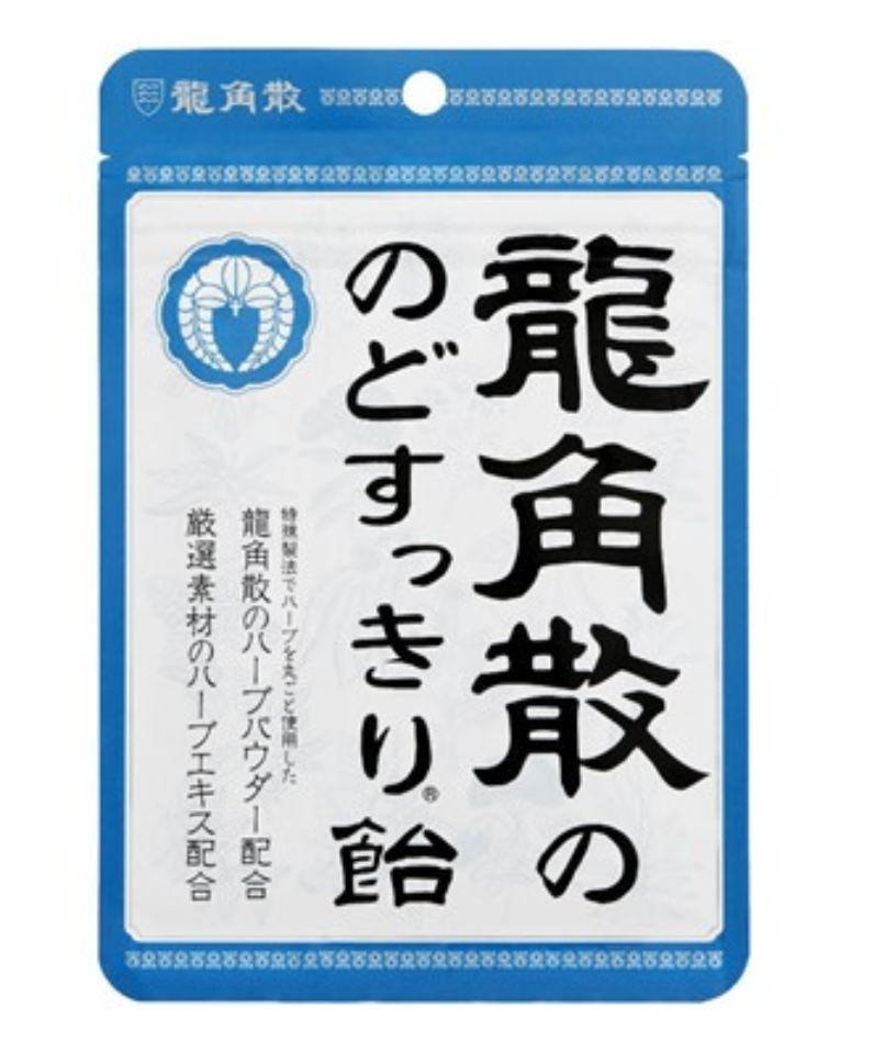 日本直送  🌿 龍角散薄荷味草本潤喉糖 🍬88g