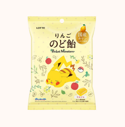 日本直送   Pokémon 皮卡丘蘋果潤喉糖 🍏 ( 75g)