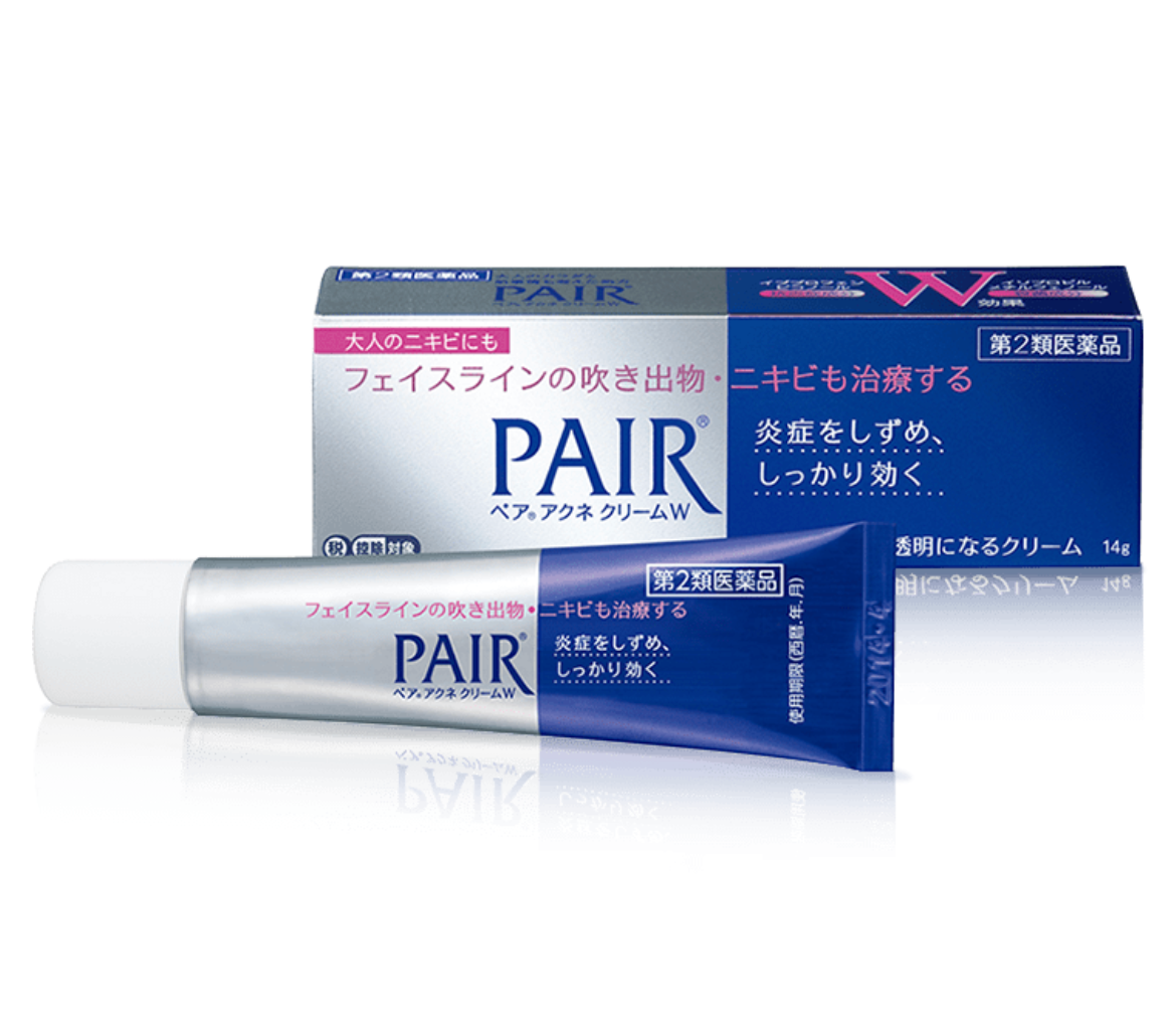 日本直送  日本人氣祛痘膏 暗瘡膏 – PAIR Acne W 24g