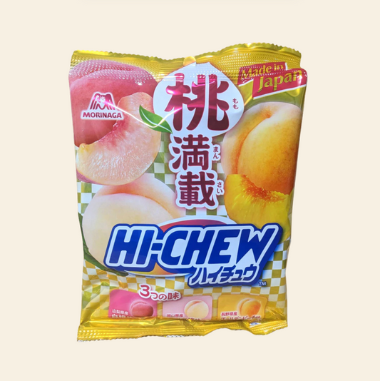 日本直送  森永 HI-CHEW 桃滿載軟糖🍑